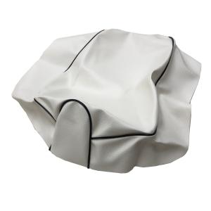 ディオ Dio(AF18/AF25) シート/カバー/生地/表皮 黒生地・青パイピング