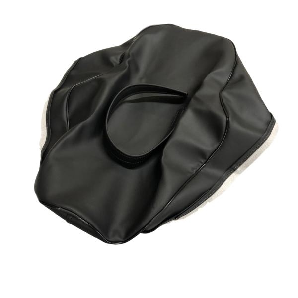 送料無料 リード80 シートカバー 黒 張替え 純正シート 対応 日本製 補修用