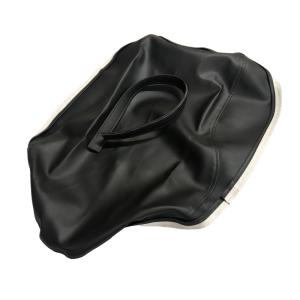 張り替え作業+色が選べる) GPZ750 シート/カバー/生地/表皮 黒 純正