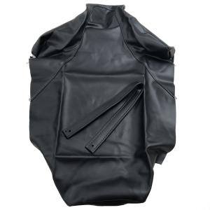 送料無料 XR250 (MD30) シート/カバー/生地/座面 黒/サイド 赤