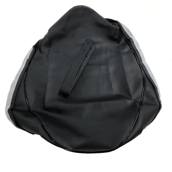 チャッピー80 シートカバー 黒/パイピング：黒 張替え 純正シート 対応 アウトレット