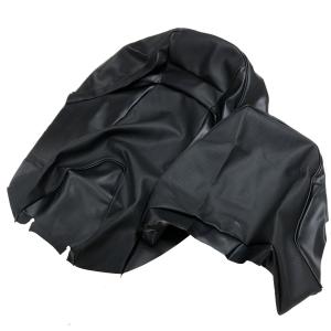 ZX-25R/ZX25R フロント レーシングシートカバー TYPE2 スベラーヌ黒/緑