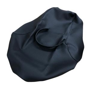 送料無料 スーパーシェルパ(KL250G・H) シートカバー 黒 張替え 純正