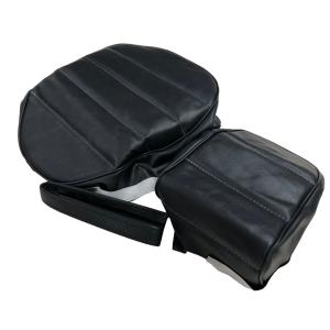 サベージ400 タックロール シートカバー 黒 張替え 純正シート 対応 日本製 補修用の商品画像