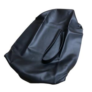 送料無料 スーパーシェルパ(KL250G・H) シートカバー 黒 張替え 純正