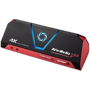 AVerMedia Live Gamer Portable 2 PLUS AVT-C878 PLUS [4Kパススルー対応 ゲームの録画・ライブ配信用キャプチャーデバイス] DV478