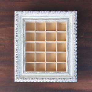 シンブル ケース 指貫 木製 立体額 （前開き 古木） : アルバ ヤフー店