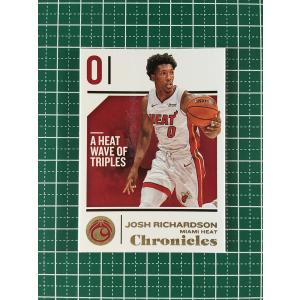 ★PANINI 2018-19 NBA CHRONICLES #51 JOSH RICHARDSON［MIAMI HEAT］ベースカード 2019★｜alba-tesoro