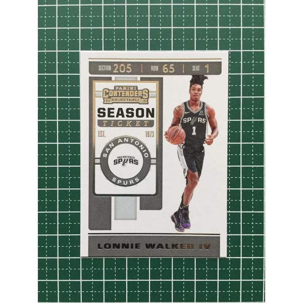 ★PANINI 2019-20 NBA CONTENDERS #71 LONNIE WALKER I...