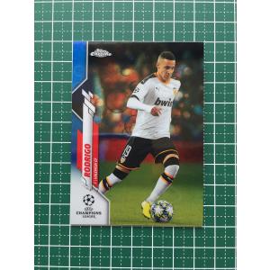 ★TOPPS CHROME UEFA CHAMPIONS LEAGUE SOCCER 2019-20 #86 RODRIGO［VALENCIA CF］BLUE BUBBLES パラレル版 サッカー★｜alba-tesoro