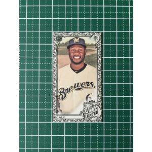 ★TOPPS MLB 2019 ALLEN & GINTER #38 LORENZO CAIN［MILWAUKEE BREWERS］ミニベースカード mini パラレル版「1:10」★｜alba-tesoro