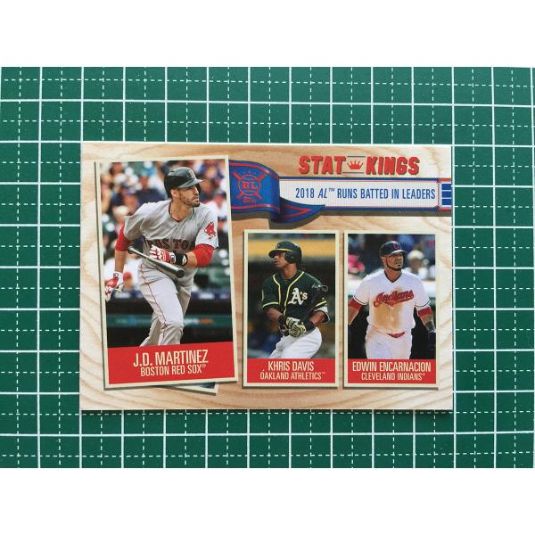 ★TOPPS MLB 2019 BIG LEAGUE #353 J.D. MARTINEZ［RED ...
