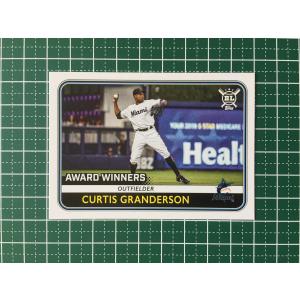 ★TOPPS MLB 2020 BIG LEAGUE #282 CURTIS GRANDERSON［MIAMI MARLINS］ベースカード AWARD WINNERS 20★