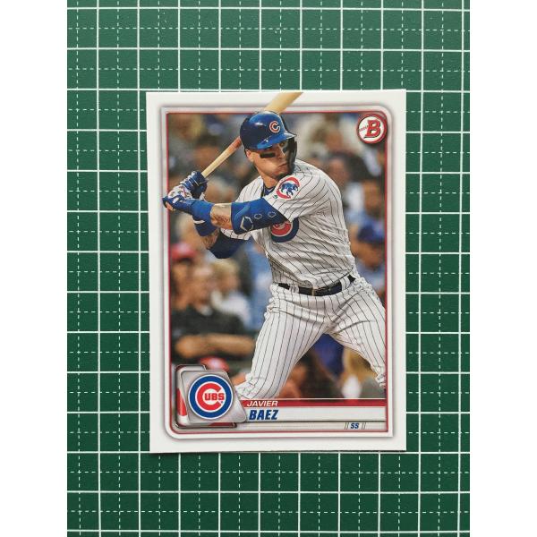 ★TOPPS MLB 2020 BOWMAN #99 JAVIER BAEZ［CHICAGO CUB...