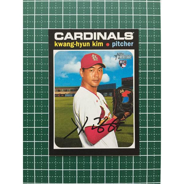 ★TOPPS MLB 2020 HERITAGE HIGH NUMBER #544 金廣鉉／KWAN...