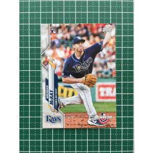 ★TOPPS MLB 2020 OPENING DAY #1 BRENDAN McKAY［TAMPA BAY RAYS］ベースカード ルーキー RC 20★｜alba-tesoro