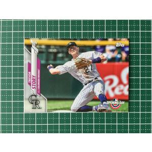 ★TOPPS MLB 2020 OPENING DAY #109 TREVOR STORY［COLORADO ROCKIES］ベースカード 20★｜alba-tesoro