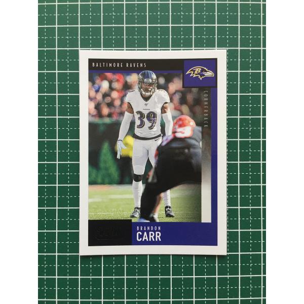 ★PANINI 2020 NFL SCORE FOOTBALL #52 BRANDON CARR［B...