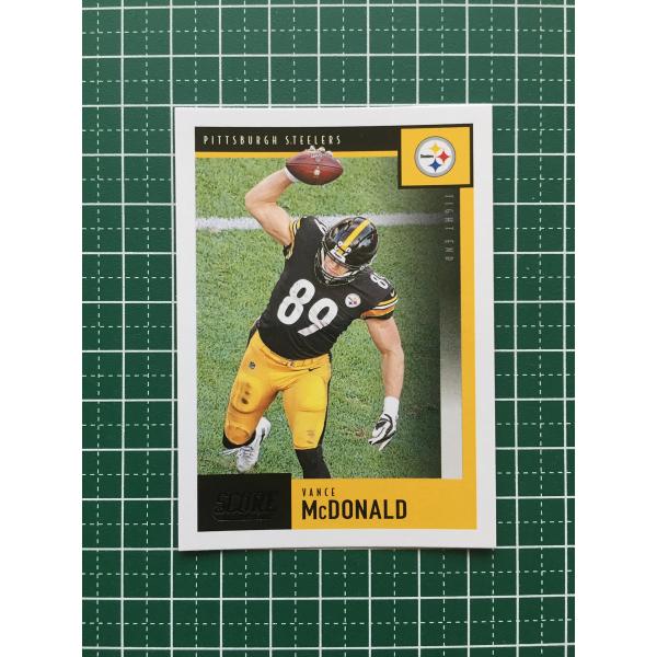 ★PANINI 2020 NFL SCORE FOOTBALL #75 VANCE MCDONALD...