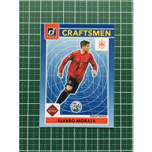 ★PANINI 2021-22 DONRUSS SOCCER ROAD TO QATAR #8 ALVARO MORATA［SPAIN／スペイン］「CRAFTSMEN」PRESS PROOF パラレル版★