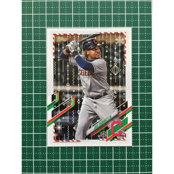 ★TOPPS MLB 2021 HOLIDAY #HW205 JOSE RAMIREZ［CLEVEL...