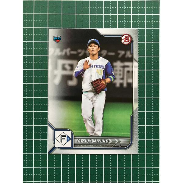 ★TOPPS BOWMAN NPB 2022 #63 水野達稀［北海道日本ハムファイターズ］ベースカ...