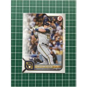 ★TOPPS MLB 2022 BOWMAN #94 CHRISTIAN YELICH［MILWAUKEE BREWERS］ベースカード「BASE」★｜alba-tesoro