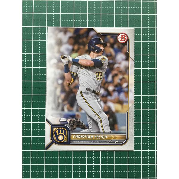 ★TOPPS MLB 2022 BOWMAN #94 CHRISTIAN YELICH［MILWAU...