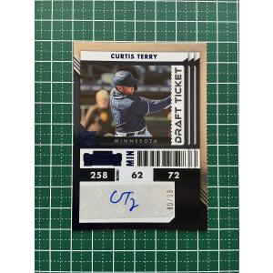 ★PANINI MLB 2022 CHRONICLES #54 CURTIS TERRY［MINNESOTA TWINS］直筆サインカード「CONTENDERS ROOKIE TICKET」99枚限定★