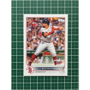 ★TOPPS MLB 2022 OPENING DAY #207 KYLE SCHWARBER［BOSTON RED SOX］ベースカード「BASE」★｜alba-tesoro