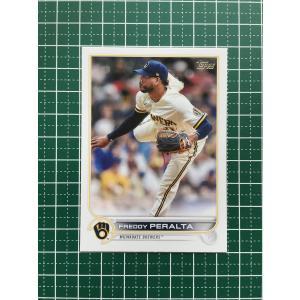 ★TOPPS MLB 2022 SERIES 1 #13 FREDDY PERALTA［MILWAUKEE BREWERS］ベースカード「BASE」★｜alba-tesoro