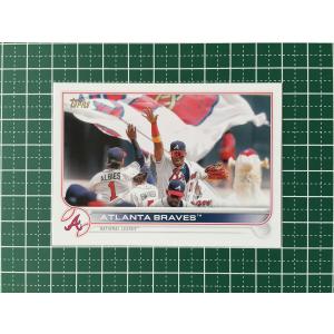 ★TOPPS MLB 2022 SERIES 1 #164 ATLANTA BRAVES／OZZIE ALBIES／RONALD ACUNA JR. ベースカード「TC」★｜alba-tesoro