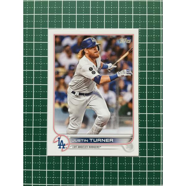 ★TOPPS MLB 2022 SERIES 1 #257 JUSTIN TURNER［LOS AN...
