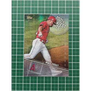 ★TOPPS MLB 2022 SERIES 1 #21GH-4 MIKE TROUT［LOS ANGELES ANGELS］インサートカード「2021's GREATEST HITS」★｜alba-tesoro