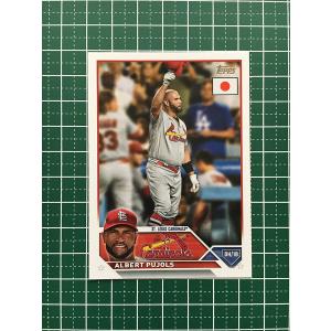 ★TOPPS MLB 2023 JAPAN EDITION #40 ALBERT PUJOLS［ST. LOUIS CARDINALS］ベースカード「BASE」★｜alba-tesoro