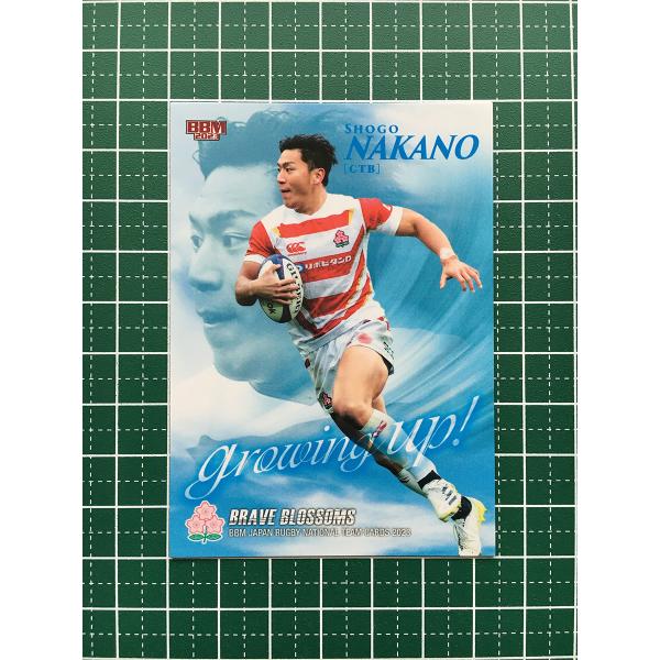 ★BBM 2023 ラグビー 日本代表 BRAVE BLOSSOMS #65 中野将伍［東京サントリ...