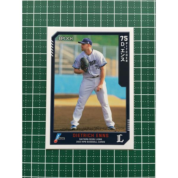 ★EPOCH 2023 NPB プロ野球カード #090 ディートリック・エンス［埼玉西武ライオンズ...