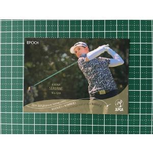 ★EPOCH 2024 JLPGA 女子ゴルフ ROOKIES & WINNERS #36 スタイヤーノ梨々菜［フリー］レギュラーカード★