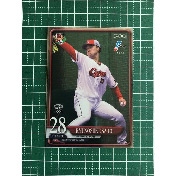 ★EPOCH 2025 NPB プロ野球カード #077 佐藤柳之介［広島東洋カープ］レギュラーパラ...
