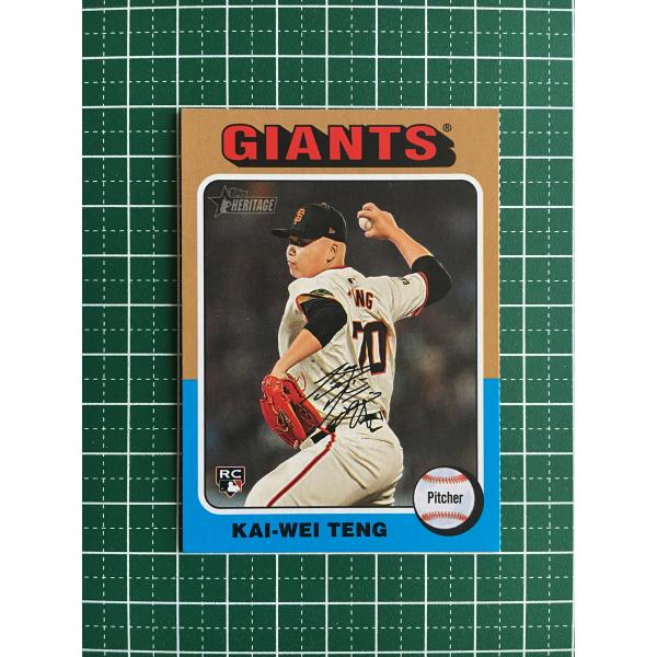 ★TOPPS MLB 2024 HERITAGE HIGH NUMBER #638 KAI-WEI ...
