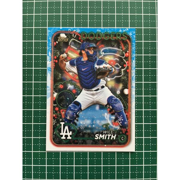 ★TOPPS MLB 2024 HOLIDAY #H77 WILL SMITH［LOS ANGELE...