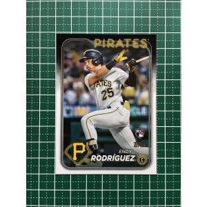 ★TOPPS MLB 2024 SERIES 1 #3 ENDY RODRIGUEZ［PITTSBURGH PIRATES］ベースカード「BASE」ルーキー「RC」★｜alba-tesoro