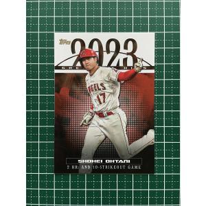 ★TOPPS MLB 2024 SERIES 1 #23GH-13 大谷翔平／SHOHEI OHTANI［LOS ANGELES ANGELS］インサートカード「2023 GREATEST HITS」★｜alba-tesoro