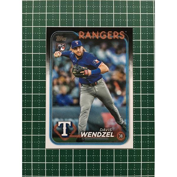 ★TOPPS MLB 2024 UPDATE #US248 DAVIS WENDZEL［TEXAS ...