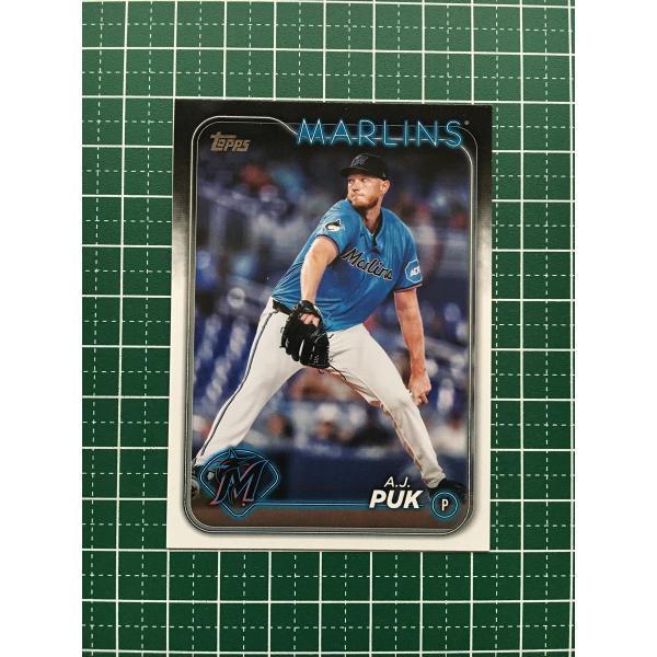 ★TOPPS MLB 2024 UPDATE #US330 A.J. PUK［MIAMI MARLI...