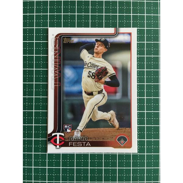 ★TOPPS MLB 2025 SERIES 1 #178 DAVID FESTA［MINNESOT...