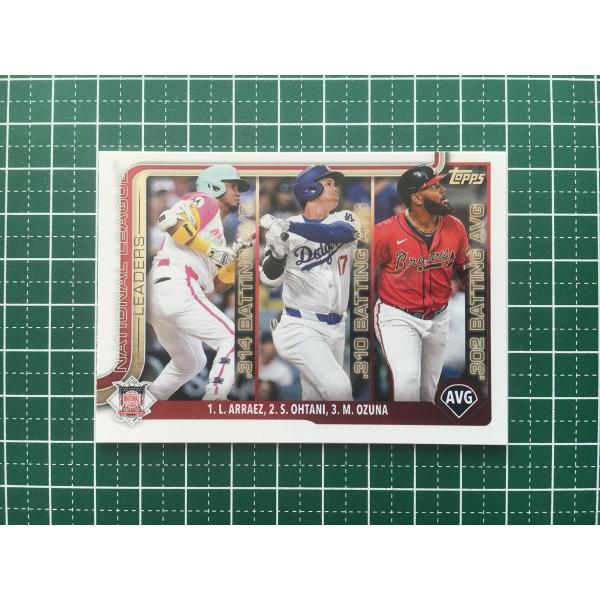★TOPPS MLB 2025 SERIES 1 #347 LUIS ARRAEZ／大谷翔平／SHO...