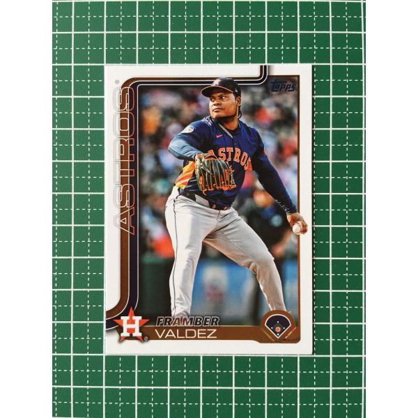 ★TOPPS MLB 2025 SERIES 2 #544 FRAMBER VALDEZ［HOUST...