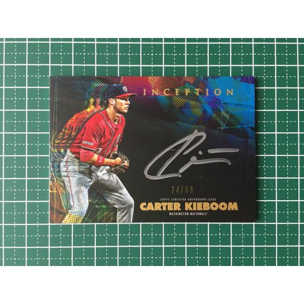 ★TOPPS MLB 2020 INCEPTION #SS-CK CARTER KIEBOOM［WA...