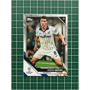 ★TOPPS 2021-22 UEFA CHAMPIONS LEAGUE #4 ROBIN GOSENS［ATALANTA B.C.］ベースカード「BASE」★｜alba-tesoro